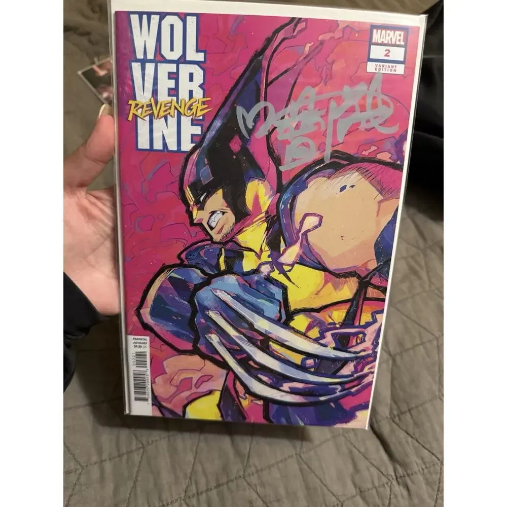 Marvel Wolverine: Revenge #2 Rose Besch Variant Cover Signed w/ COA (Modern Age)